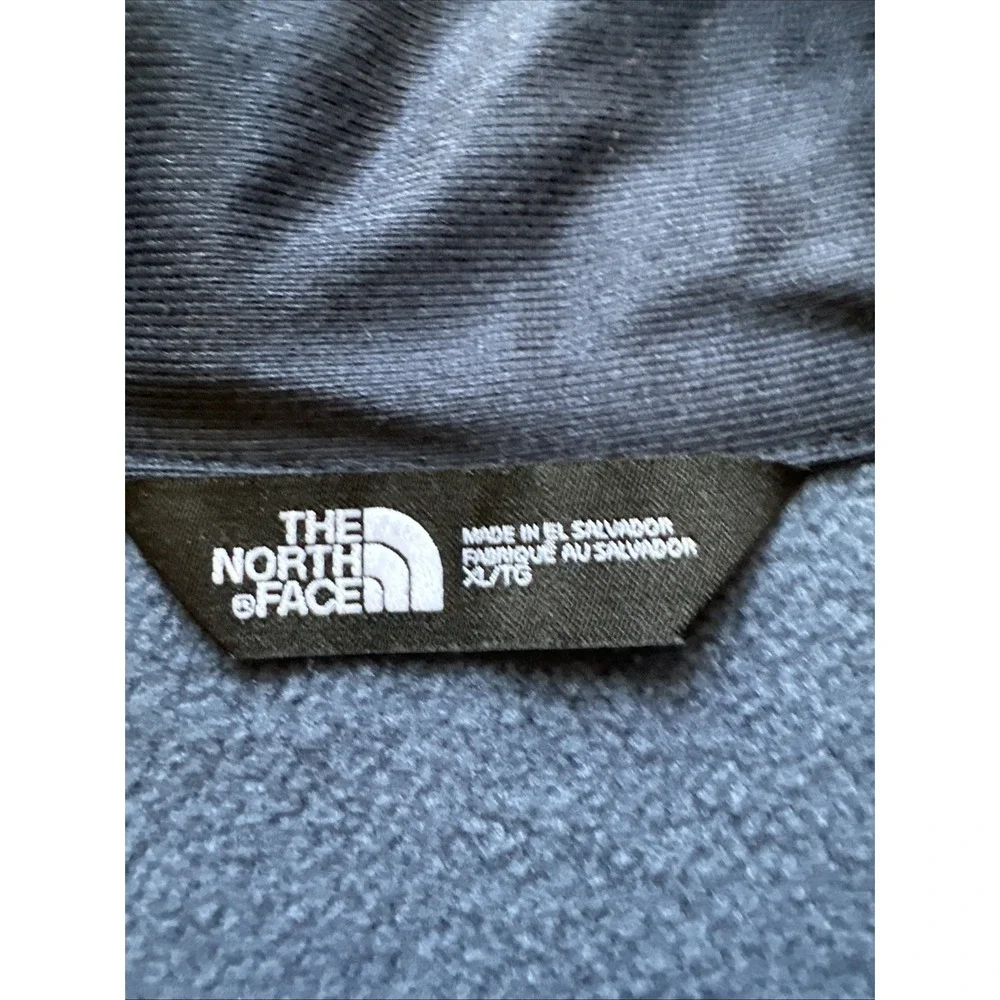 The North Face Men XL Blue Heather Skyline 1/2 Zip Jacket Fleece Lucas Horsfall